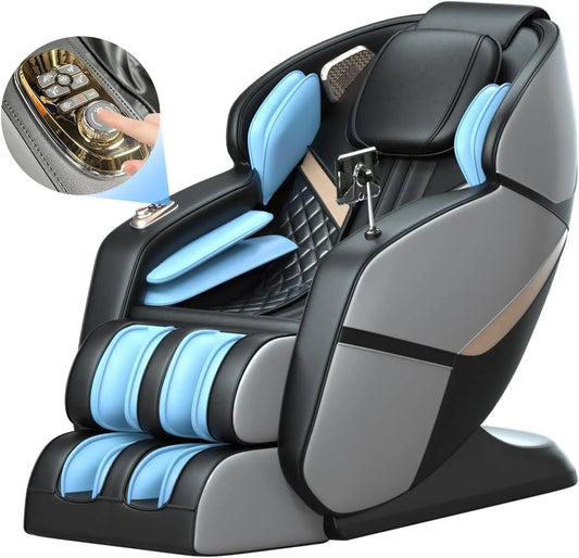 AuraTech Chakra – Smart Massage Chair with Foot Rollers, Heat & Full Body Air Therapy